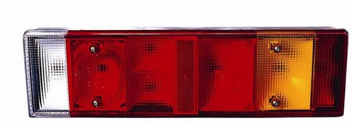 Taillight Iveco Eurocargo 1991-2003 Left Side 7 Functions License Plate ...