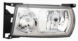 LHD Headlight Scania Serie G-P-R From 2014 Left 1949906 Chromed Background
