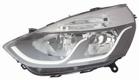 LHD Headlight Renault Clio From 2016 Right 260100652R White Frames