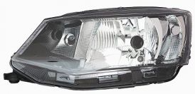 LHD Headlight Skoda Fabia From 2015 Right 6V1941016 Black Background