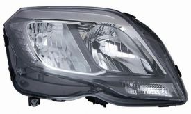 LHD Headlight Mercedes Glk X204 From 2012 Right A2048201039 Black Background