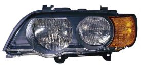 LHD Headlight Bmw X5 E53 2000-2003 Left Side 63126930205