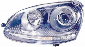 LHD Headlight Volkswagen Golf V 2003 Right Side 301212274