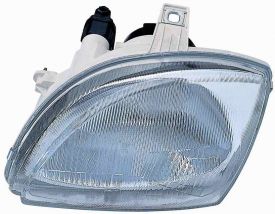 LHD Headlight Fiat Seicento 1998-2000 Right Side Electric Hydraulic