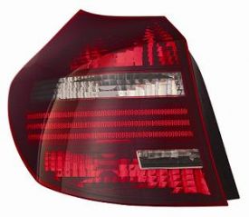 Taillight Unit Bmw 1 Series 2007-2012 Left 63210432621 Red