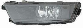 Fog Light Skoda Rapide From 2013 Left H8 Black Background