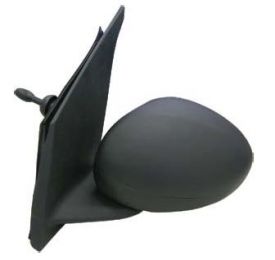 Side View Mirror Peugeot 107 2012-2014 Right Mechanic Black