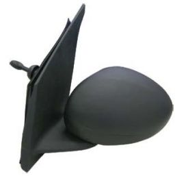 Side View Mirror Peugeot 107 2005-2012 Left Mechanic Black