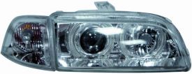 LHD Headlight Kit Fiat Punto 1993-1999 Celis Lens Crystal