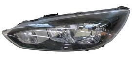 LHD Headlight Ford Focus 2014 Right Side H7-H15 With Motor Black Background