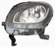 LHD Headlight Smart Fortwo From 2014 Left A4539061001 Black Background