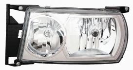 LHD Headlight Scania Serie G-P-R From 2014 Right 1949908 Chromed Background