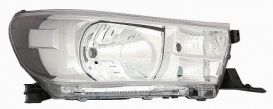 LHD Headlight Toyota Hi-Lux Pick-Up From 2016 Right 81110-0K690