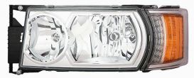 LHD Headlight Scania Serie G-P-R From 2014 Right 2241827 Chromed Background
