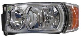 LHD Headlight Scania Serie G-P-R From 2014 Right 2241829 Chromed Background