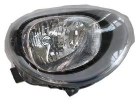 LHD Headlight Fiat 500X From 2015 Left 51978445 Black Background