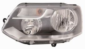 LHD Headlight Volkswagen Transporter T5 2009 Right Side 7E1941016C