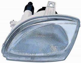 LHD Headlight Fiat Seicento 1998-2000 Left Side Electric Hydraulic