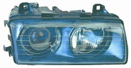 LHD Headlight Bmw Series 3 E36 Coupe Cabrio 1994-1999 Left Side 63128363496