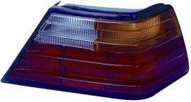 Lens Taillight Mercedes 200 W124 1985-1989 Left Side