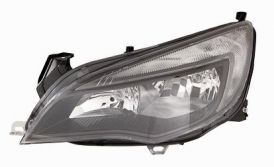 LHD Headlight Opel Astra J 2010-2015 Right 1216692 With Daylight