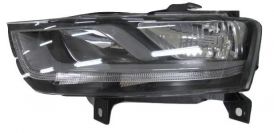 LHD Headlight Audi Q3 2011-2014 Left 8U0941003F Black Background