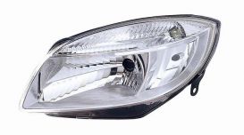 LHD Headlight Skoda Roomster 2006-2010 Right Side