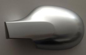 Renault Twingo Side Mirror Cover Cup 2007-2011 Left Chromed Satin Finish