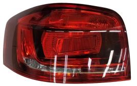 Taillight Audi A3 3 Doors 2008-2012 Left Side Red Dark Background